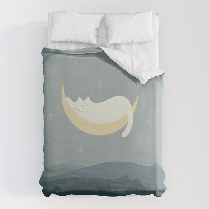 Cat Landscape 188 Duvet Cover Gallery Image 1