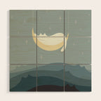 Cat Landscape 188 Wood Wall Art Gallery Image 1