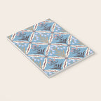 Botanical Trellis Floral Pattern Notebook Gallery Image 3