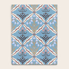 Botanical Trellis Floral Pattern Notebook Gallery Image 4