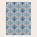 Botanical Trellis Floral Pattern Poster Gallery Image 4
