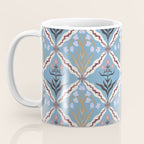 Botanical Trellis Floral Pattern Coffee Mug Gallery Image 3