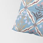 Botanical Trellis Floral Pattern Pillow Sham Gallery Image 4