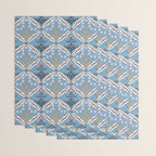 Botanical Trellis Floral Pattern Wrapping Paper Gallery Image 3