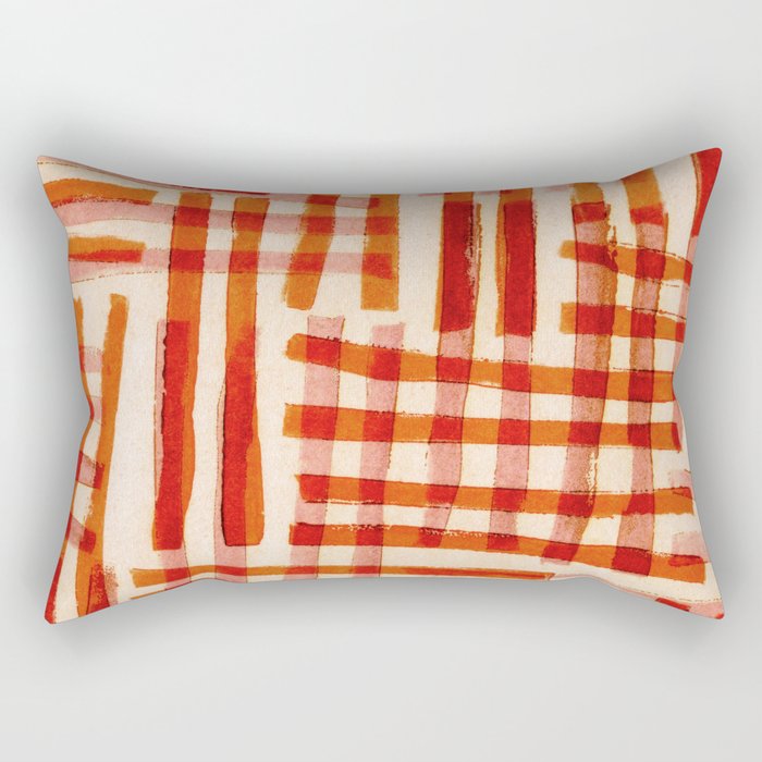 Geometric Dance #2 Rectangular Pillow Gallery Image 2