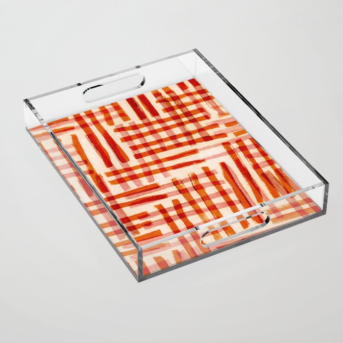 Geometric Dance #2 Acrylic Tray Gallery Image 1
