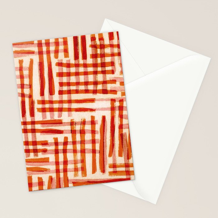 Geometric Dance #2 Stationery Card Gallery Image 2