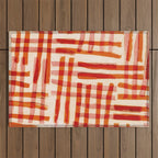 Geometric Dance #2 Outdoor Rug Gallery Image 1