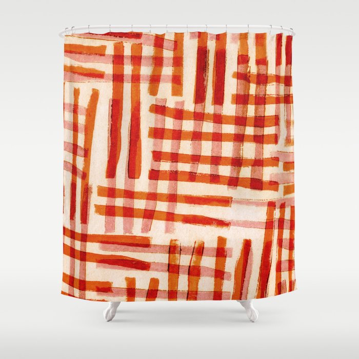 Geometric Dance #2 Shower Curtain Gallery Image 1