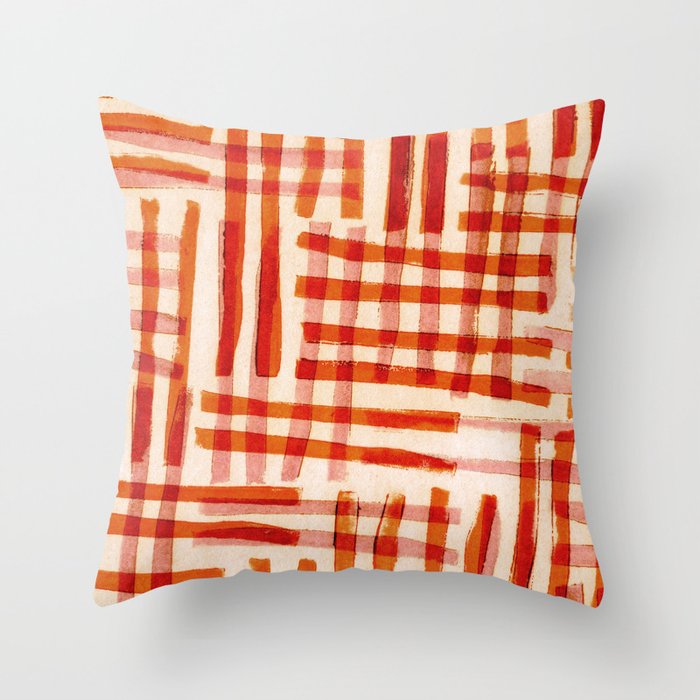 Geometric Dance #2 Throw Pillow Gallery Image 6