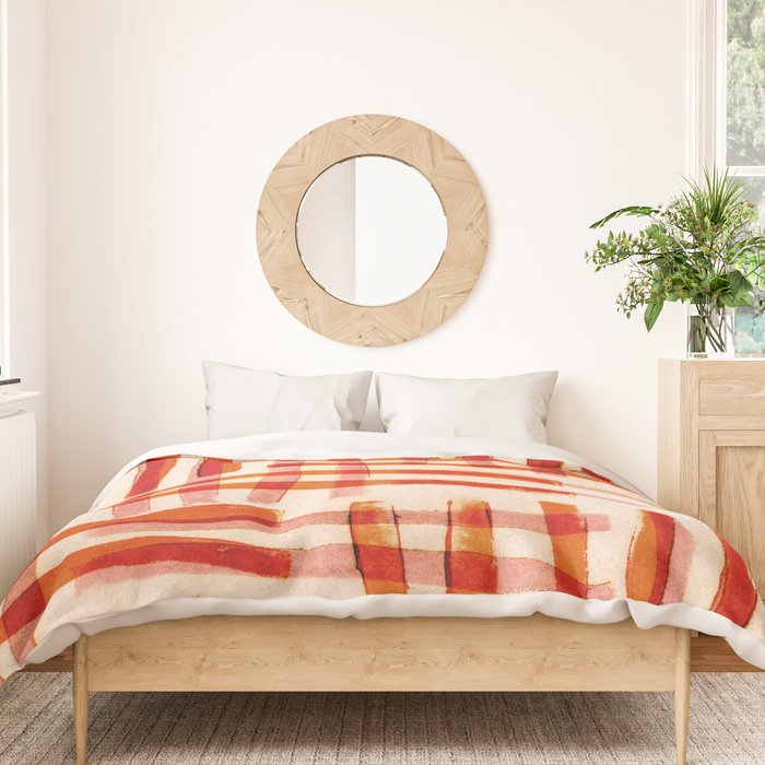 Geometric Dance #2 Duvet Cover Gallery Image 3