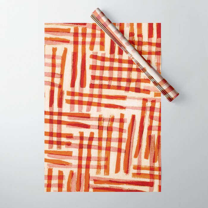 Geometric Dance #2 Wrapping Paper Gallery Image 1