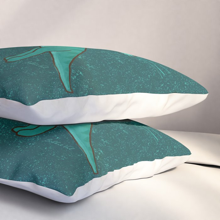 Cute Christmas Dinosaurs Dinos Dinosaur Pillow Sham Gallery Image 3