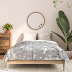 Minneapolis White Map Comforter Gallery Image 3