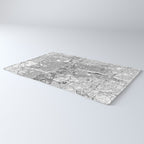 Minneapolis White Map Rug Gallery Image 3