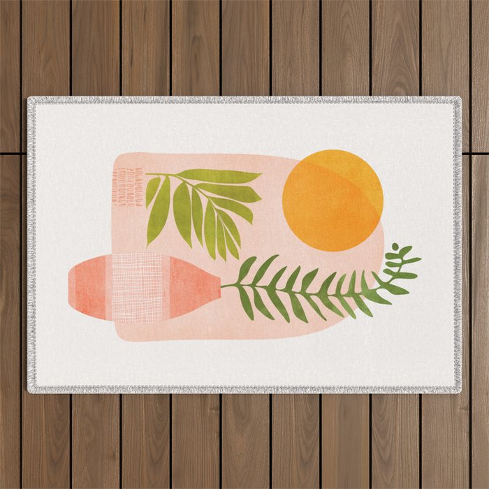 The Bright Side Window Garden Outdoor Rug Gallery Image 1