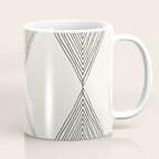 Minimalist Boho Triangles Coffee Mug Gallery Image 1