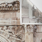 Forum Arch - Rome Italy Architecture Photography Wall Tapestry Gallery Image 3