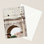 Forum Arch - Rome Italy Architecture Photography Stationery Card Gallery Image 2