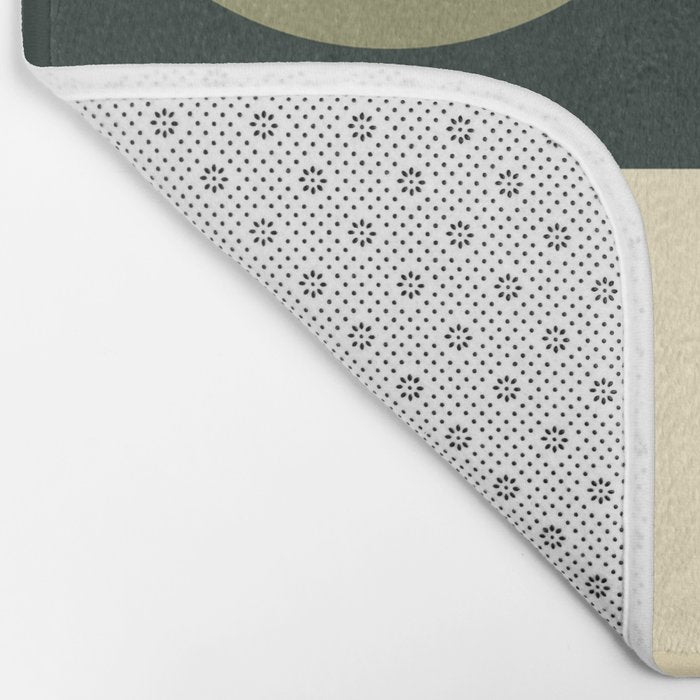 Modern Geometric 83A Bath Mat Gallery Image 2
