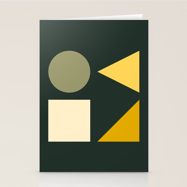 Modern Geometric 83A Stationery Card Gallery Image 1