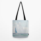 Happy Sailing - Ocean Photography Tote Bag Gallery Image 2