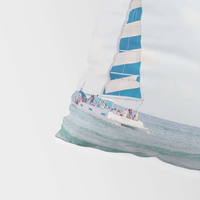 Happy Sailing - Ocean Photography Pillow Sham Gallery Image 4