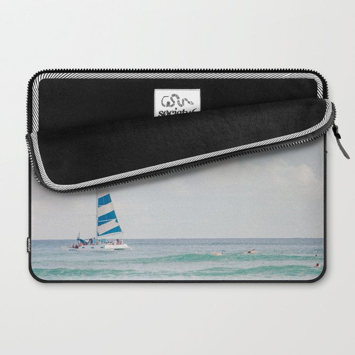 Happy Sailing - Ocean Photography Laptop Sleeve Gallery Image 2