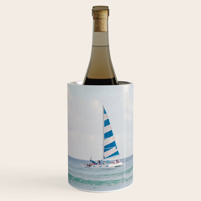 Happy Sailing - Ocean Photography Wine Chiller Gallery Image 2