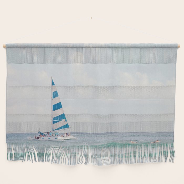 Happy Sailing - Ocean Photography Wall Hanging Gallery Image 1