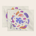 sea slug - pastel Placemat Gallery Image 1