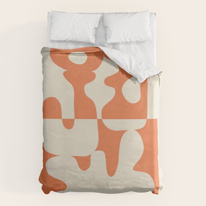 Duality in Motion 3 Duvet Cover Gallery Image 6