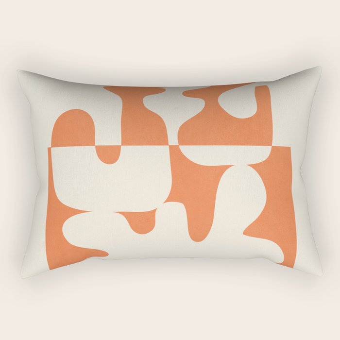 Duality in Motion 3 Rectangular Pillow Gallery Image 2