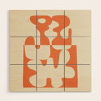 Duality in Motion 3 Wood Wall Art Gallery Image 1
