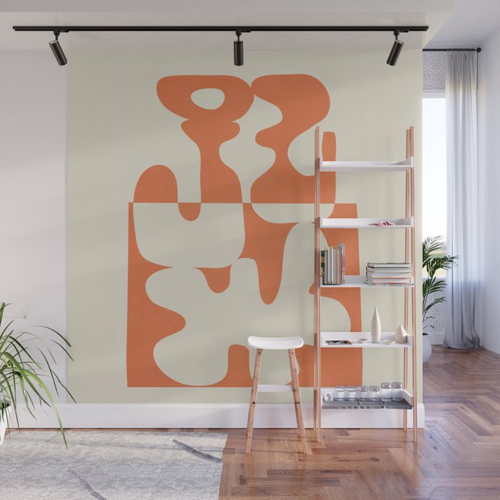 Duality in Motion 3 Wall Mural Gallery Image 1
