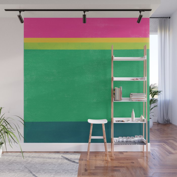 stripe study 41 Wall Mural Gallery Image 1
