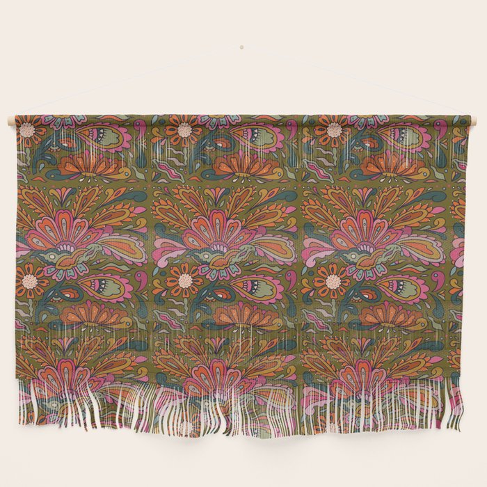 Modern Paisley Wall Hanging Gallery Image 1