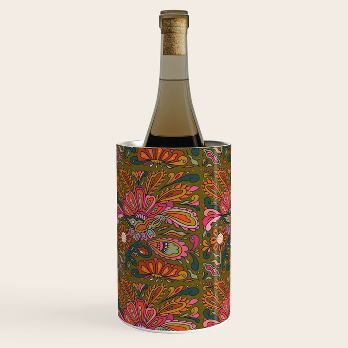 Modern Paisley Wine Chiller Gallery Image 2