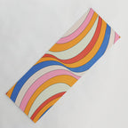 Retro Waves Yoga Mat Gallery Image 1