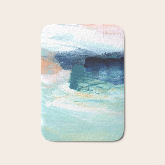brushstrokes 14 Bath Mat Gallery Image 1