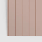 Classic Pinstripes Mocha Vertical Narrow Stripe Pattern in Brown Poster Gallery Image 3