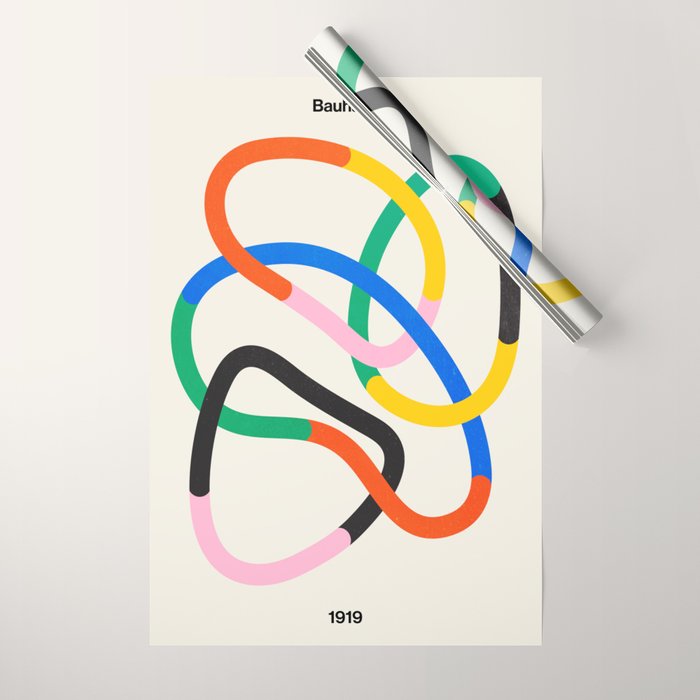 Synchrony: Bauhaus 1919 Exhibition 01 Wrapping Paper Gallery Image 1