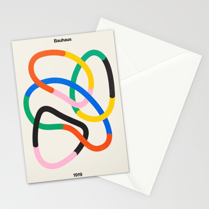 Synchrony: Bauhaus 1919 Exhibition 01 Stationery Card Gallery Image 2