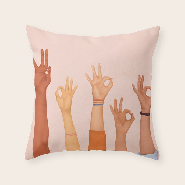 OK Throw Pillow Gallery Image 6