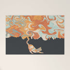 Rainbow cat 4 yoga meow Welcome Mat Gallery Image 1