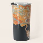 Rainbow cat 4 yoga meow Travel Mug Gallery Image 3