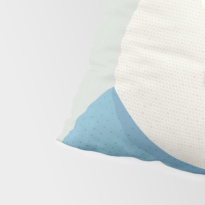 Whimsy Polar Bear, Animal Portrait Pillow Sham Gallery Image 4