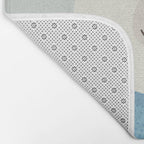 Whimsy Polar Bear, Animal Portrait Bath Mat Gallery Image 2