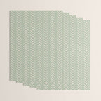 Sage Green Arrow Mudcloth  Wrapping Paper Gallery Image 3