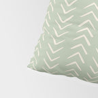 Sage Green Arrow Mudcloth  Pillow Sham Gallery Image 4